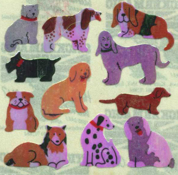 Stickermagic, Pearlie Stickers, Micro Dogs