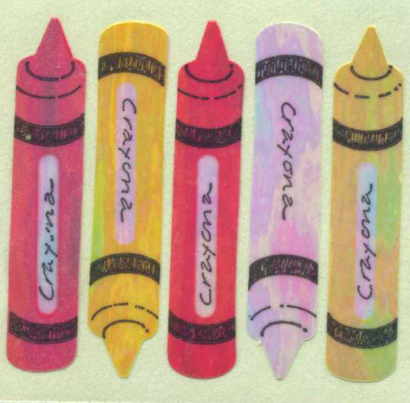 Stickermagic, Pearlie Stickers - Crayons