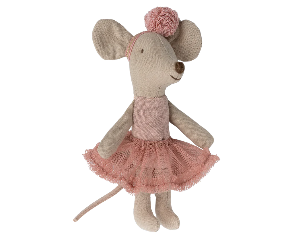 Ballerina-Maus, Kleine Schwester - Rosa - Maileg