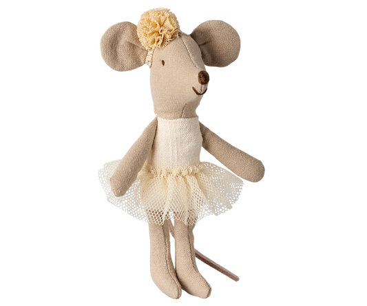 Ballerina-Maus, Kleine Schwester - Cremefarben - Maileg