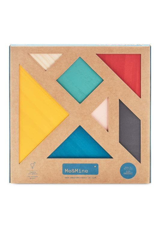 Me&Mine, Tangram-Formspiel aus FSC®-zertifiziertem Holz