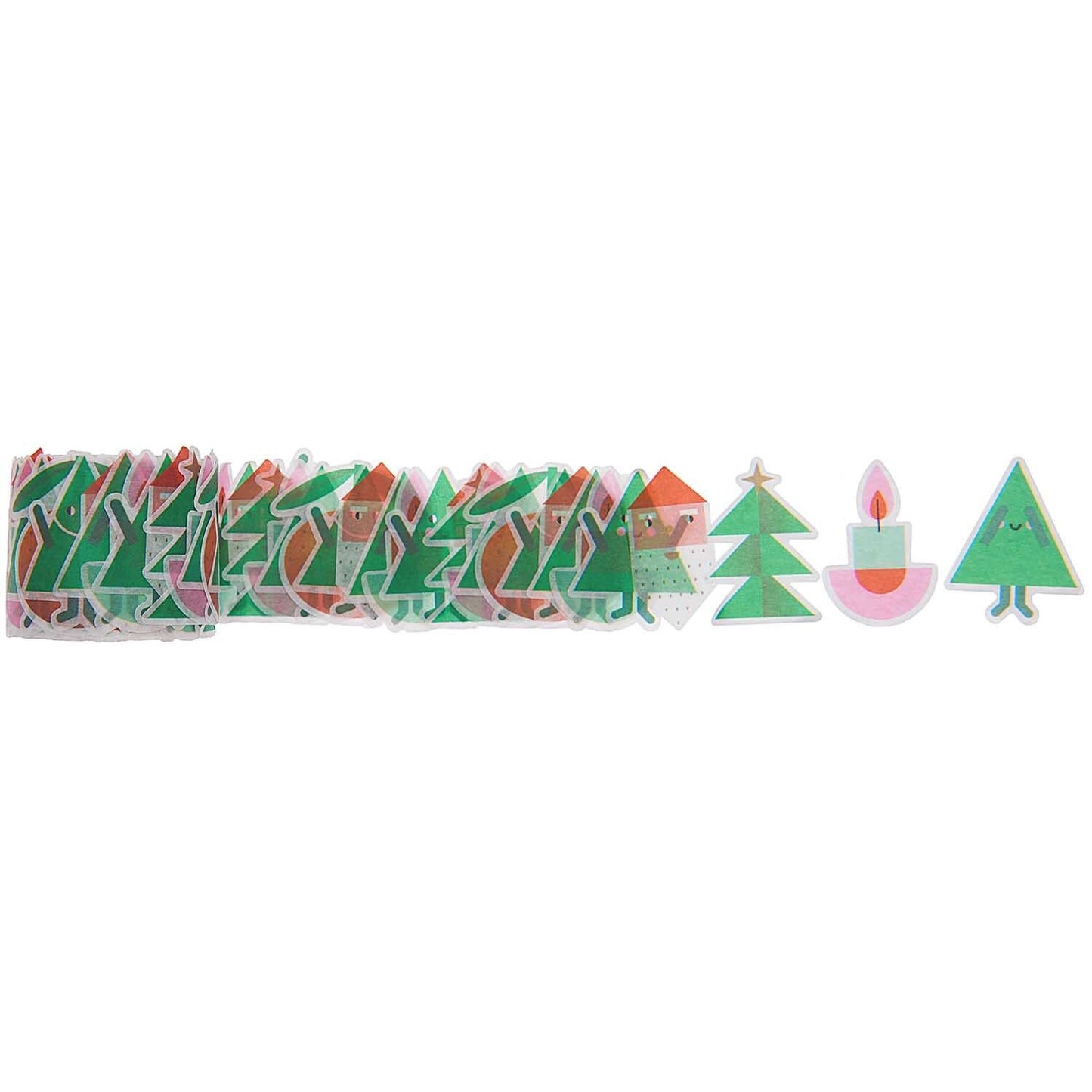 Washi Sticker Weihnachtsfiguren 200 Stück, Rico Design