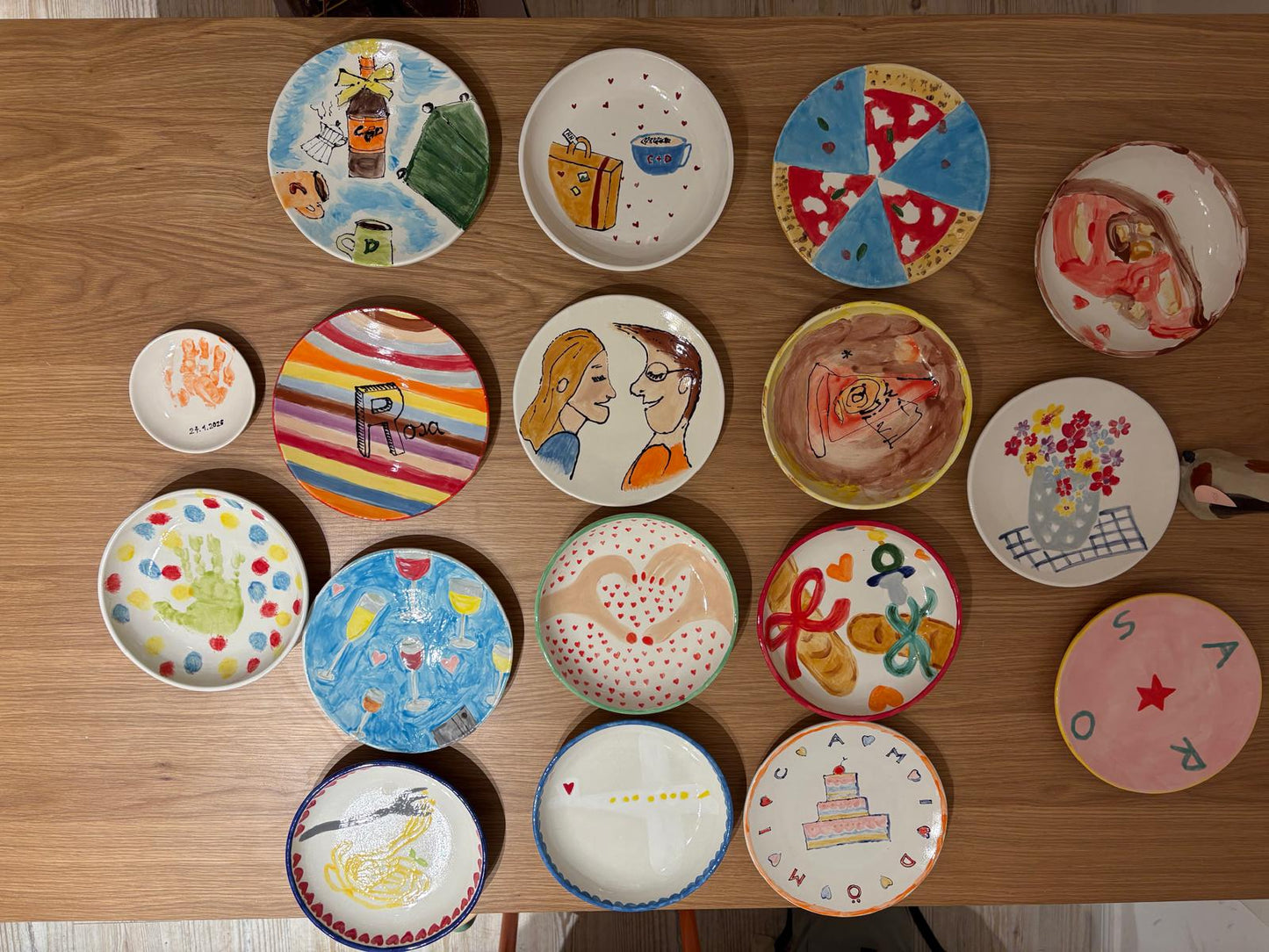 Keramik selbst bemalen