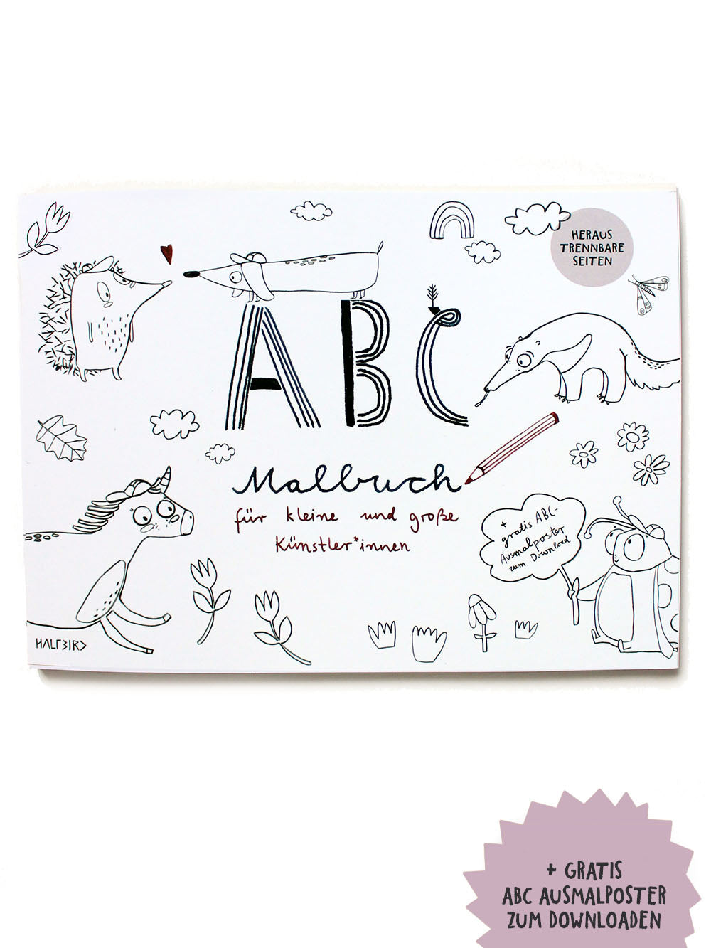 ABC Malbuch, Halfbird