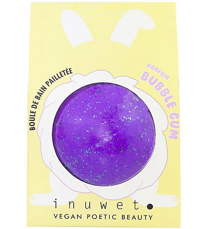 Inuwet, Bath Bomb Glitter, Bubblegum