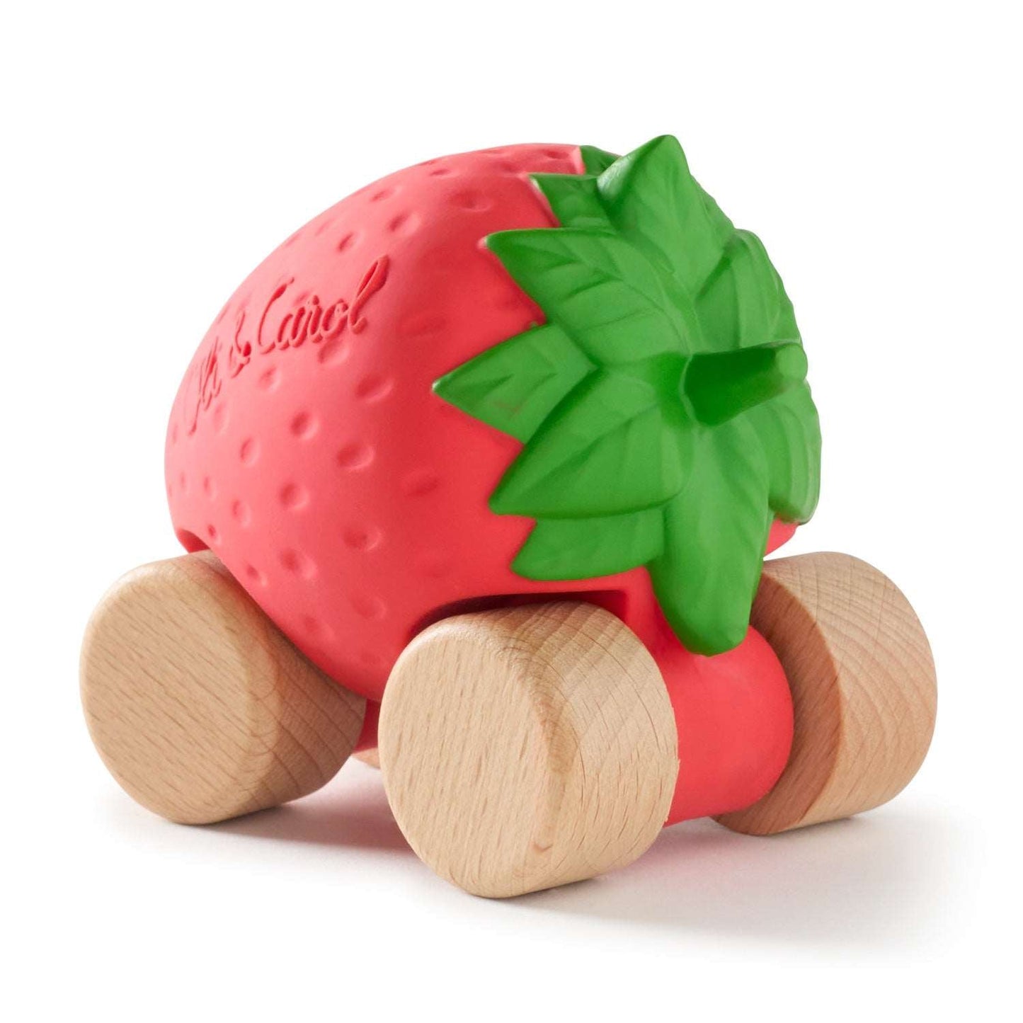 Oli & Carol,  Beißspielzeug, Sweetie the Strawberry Baby Car Toy