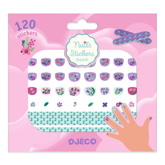 Djeco, Nagelsticker: Blumen