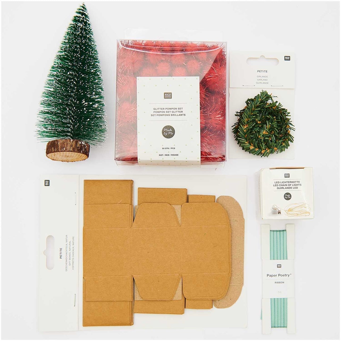 WICHTELWELT DEKO SET ‘OH TANNENBAUM’, Rico Design