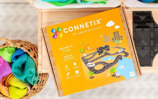 Connetix,  Creative Roads Pack 48-teilig Magnetbaukasten