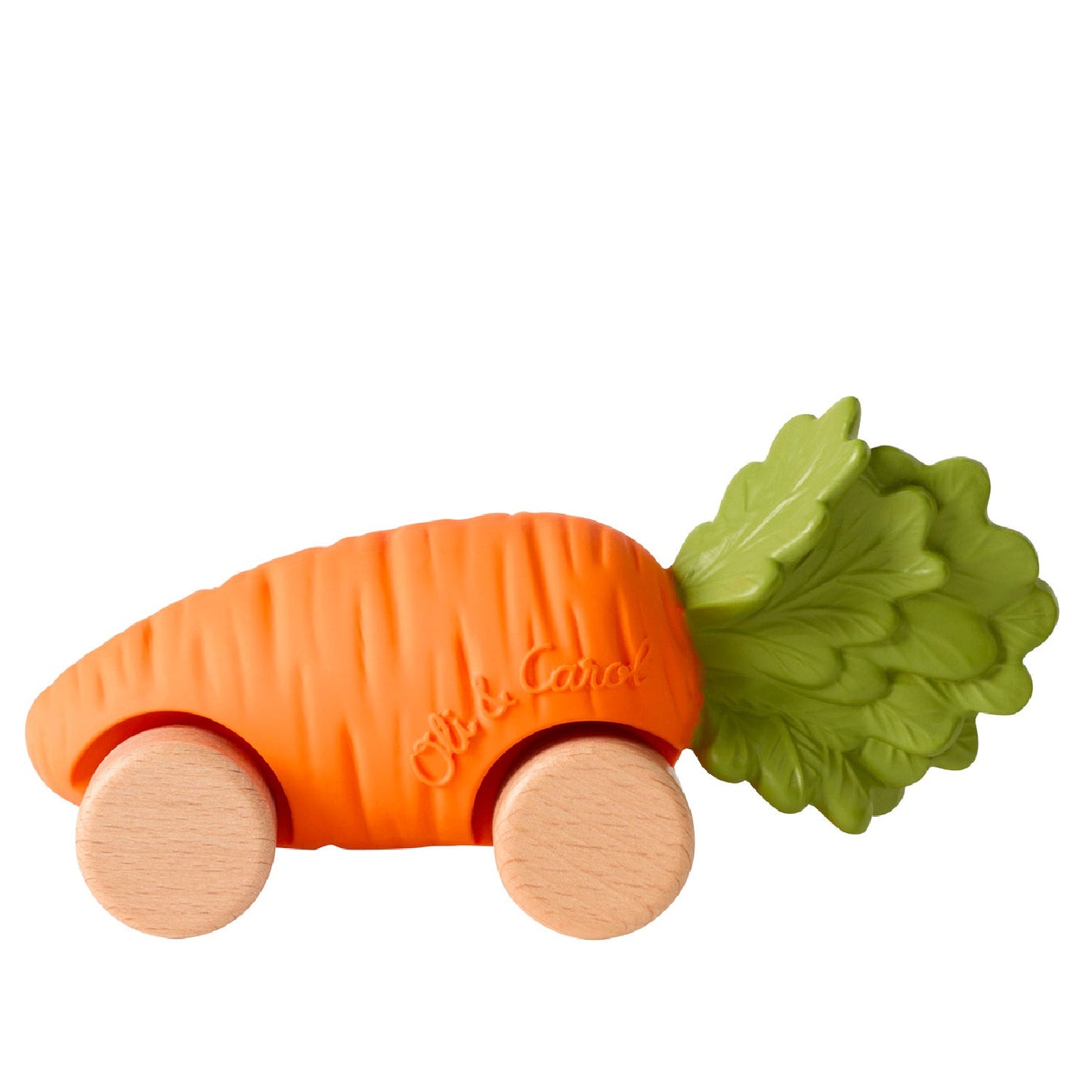 Oli & Carol,  Beißspielzeug, Cathy The Carrot Baby Car Toy