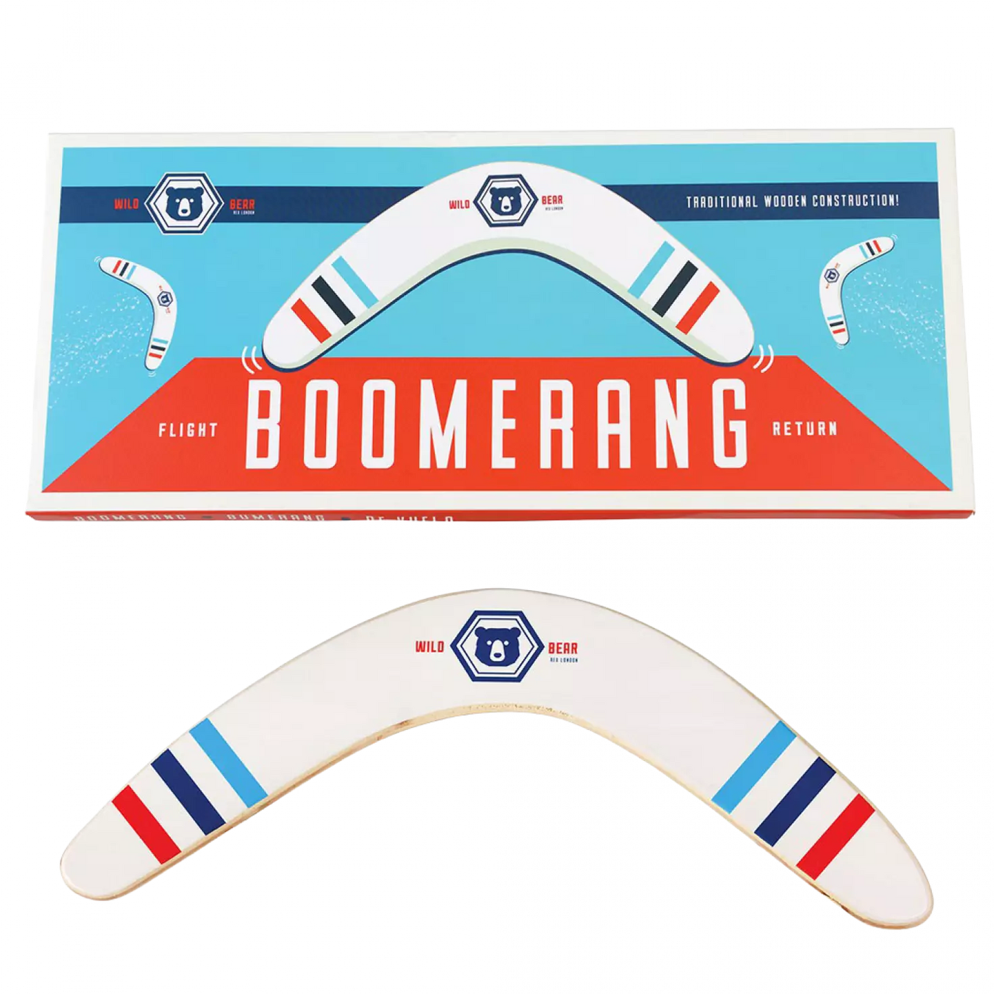 Rex London, Wooden boomerang - Wild Bear