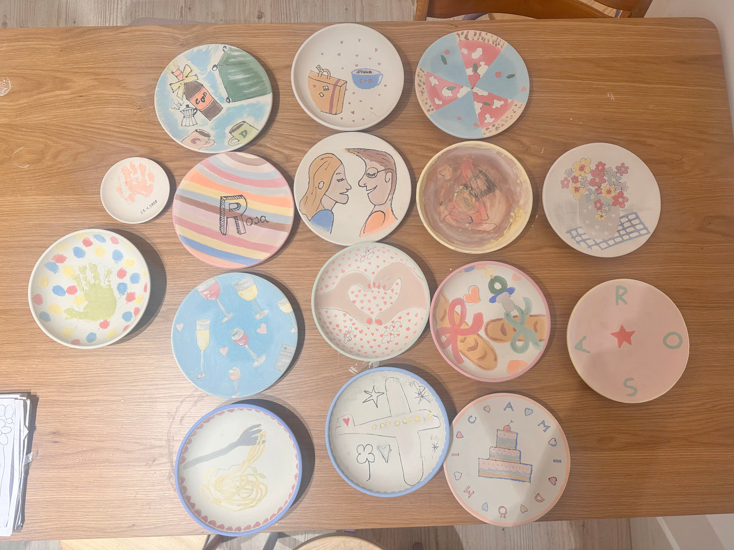 Keramik selbst bemalen