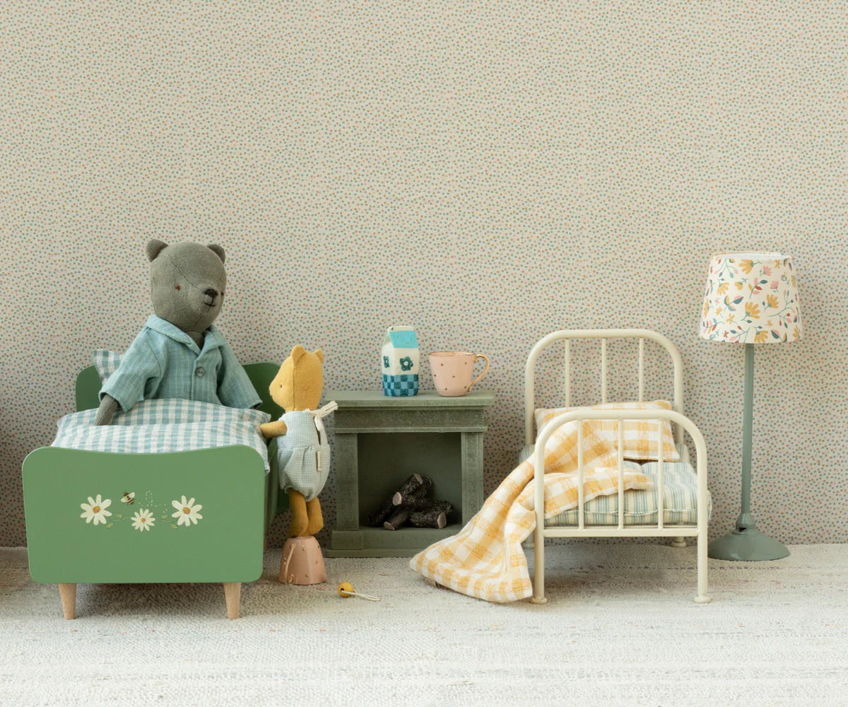Maileg, Vintage Bett, Teddy Junior