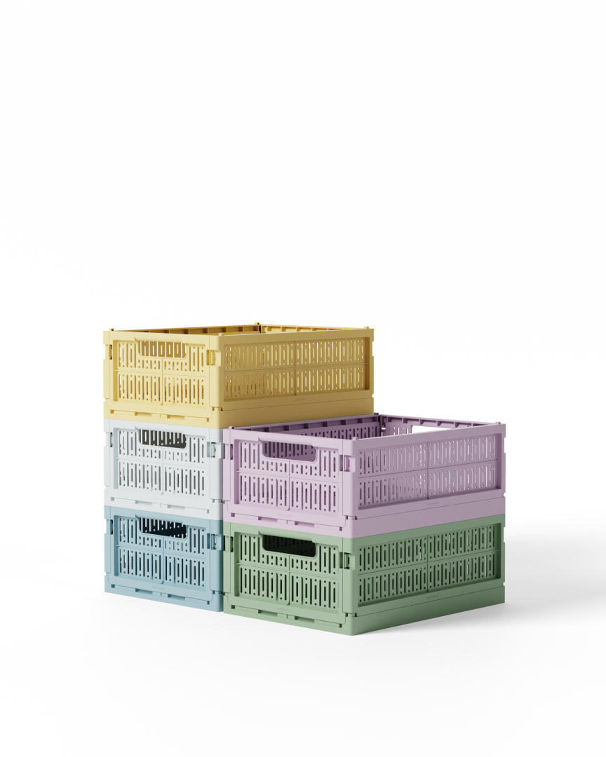 Made Crate Faltkisten Stackable Storage Boxes - Midi