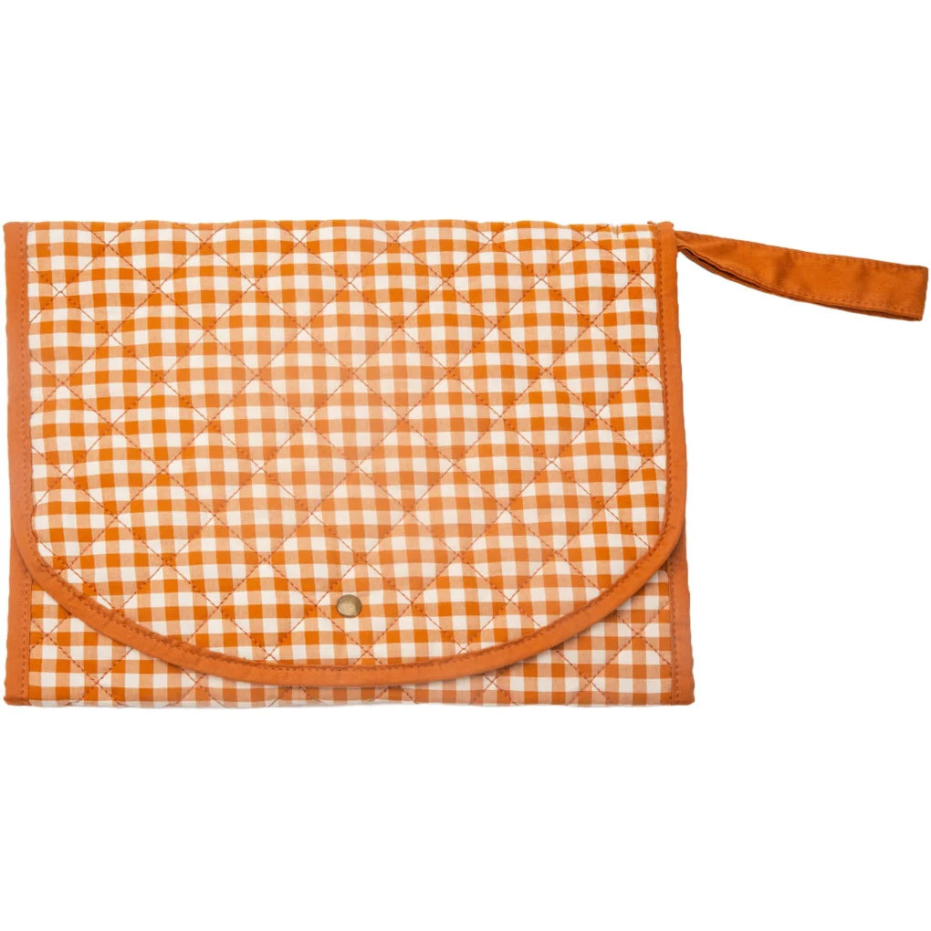 Grech & Co, BABY CHANGING PAD, WICKELKISSEN- SIENNA GINGHAM