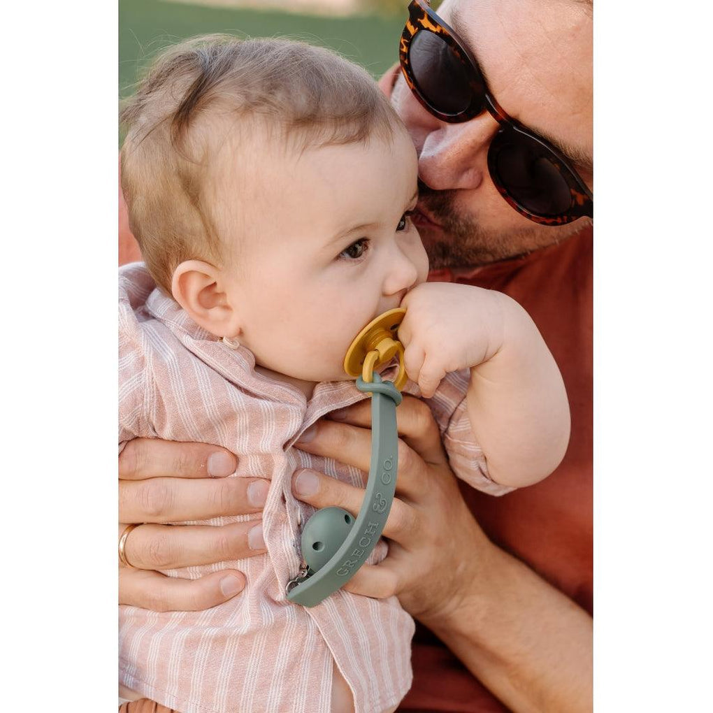 Grech & Co,  PACIFIER-KLEMME - PLAIN