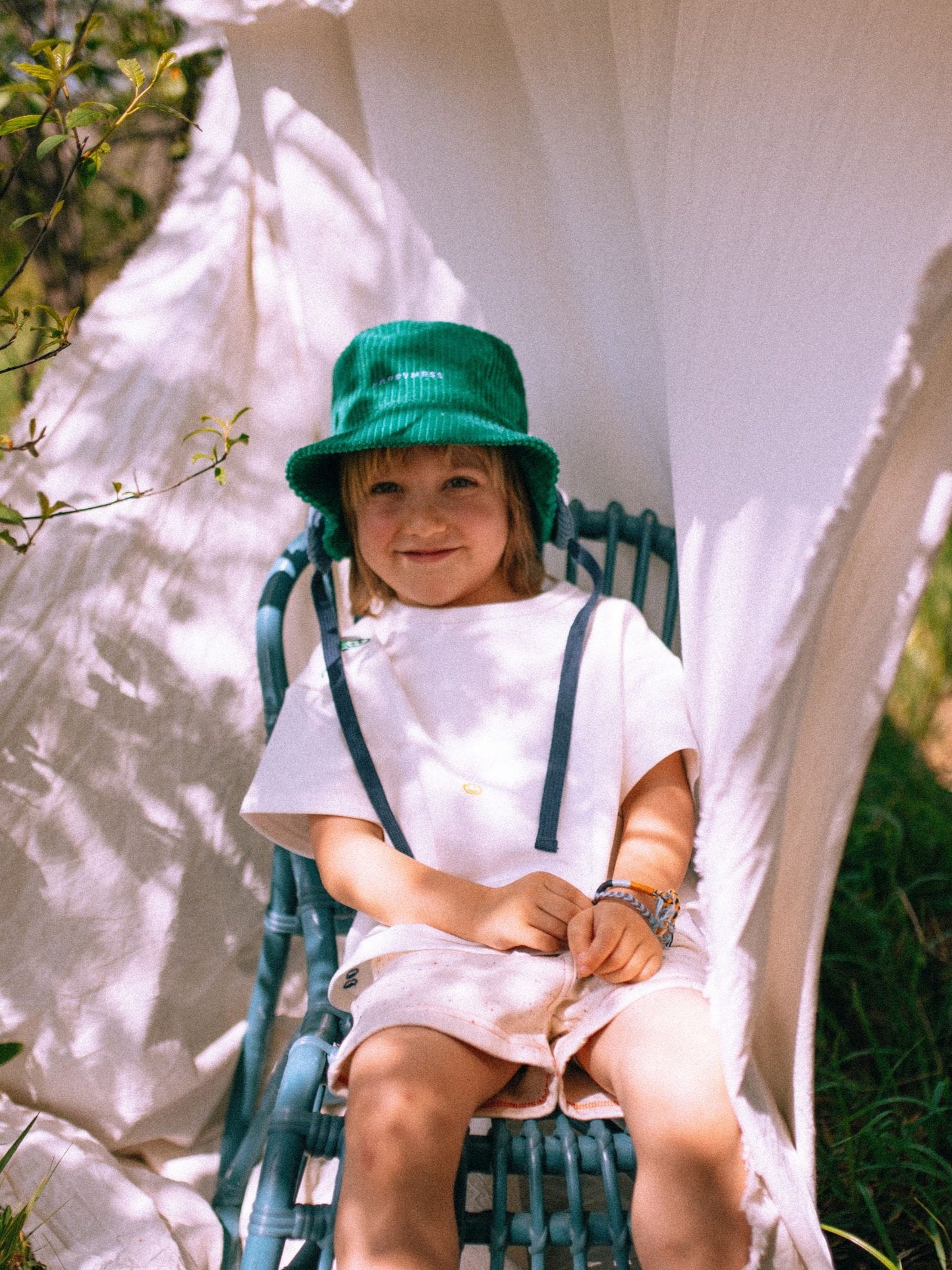 Corduroy Bucket Hat, Happymess