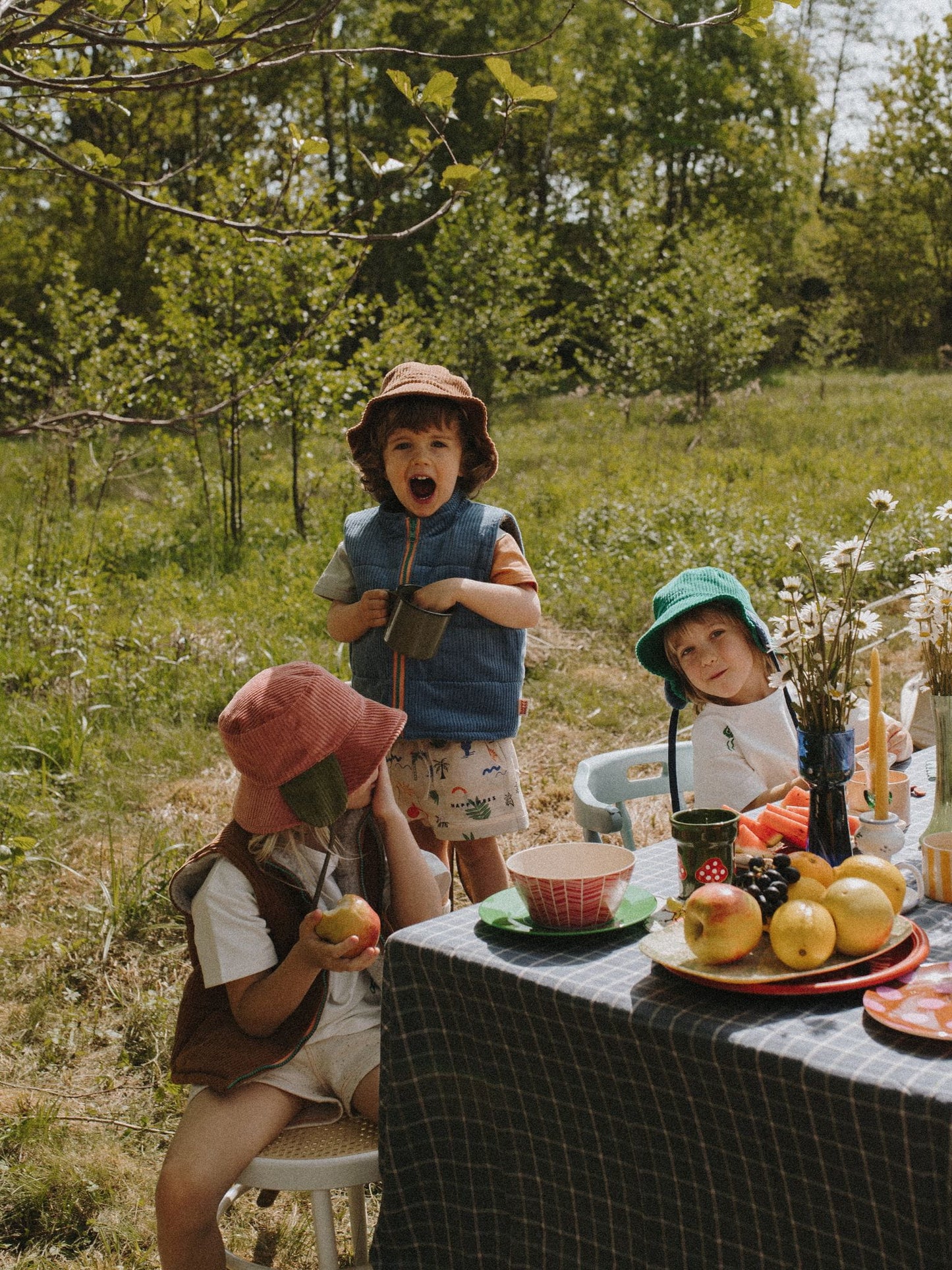 Corduroy Bucket Hat, Happymess