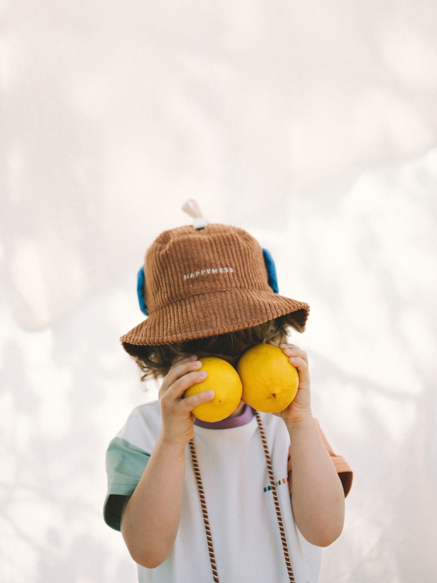 Corduroy Bucket Hat, Happymess