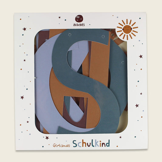 Girlande Adventure – Schulkind, Ava&Yves