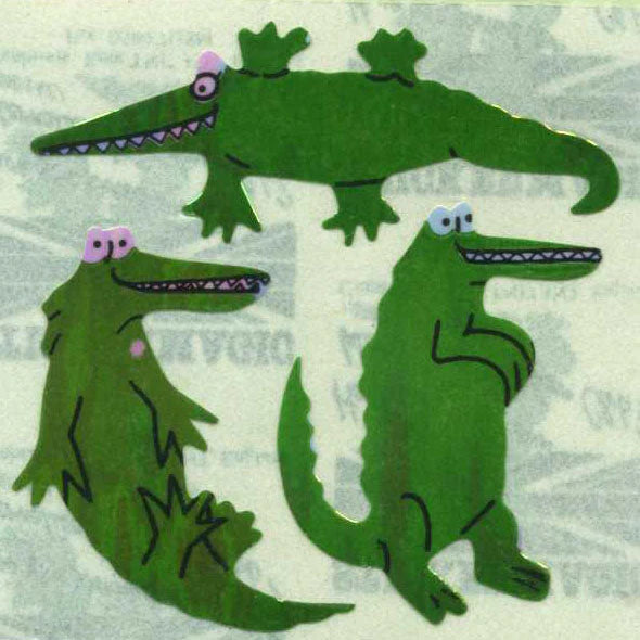 Stickermagic, Pearlie Stickers - Crocodiles