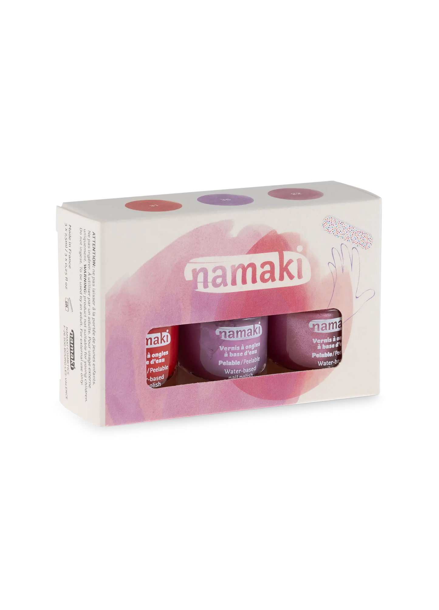 Namaki, Kindernagellack 3er Set, Ewige Liebe