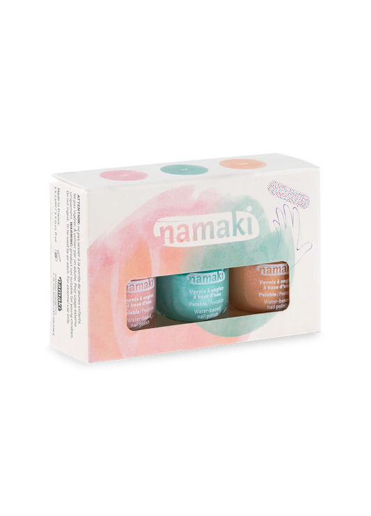 Namaki, Kindernagellack 3er Set, Sommergenuss