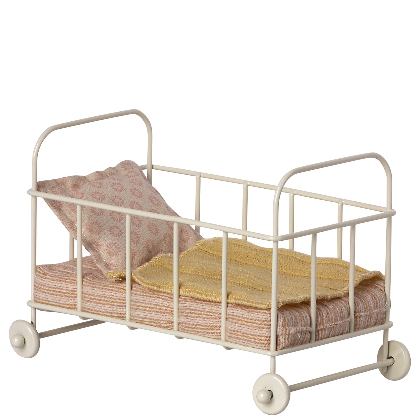 Hasen-Babybett rose, Maileg