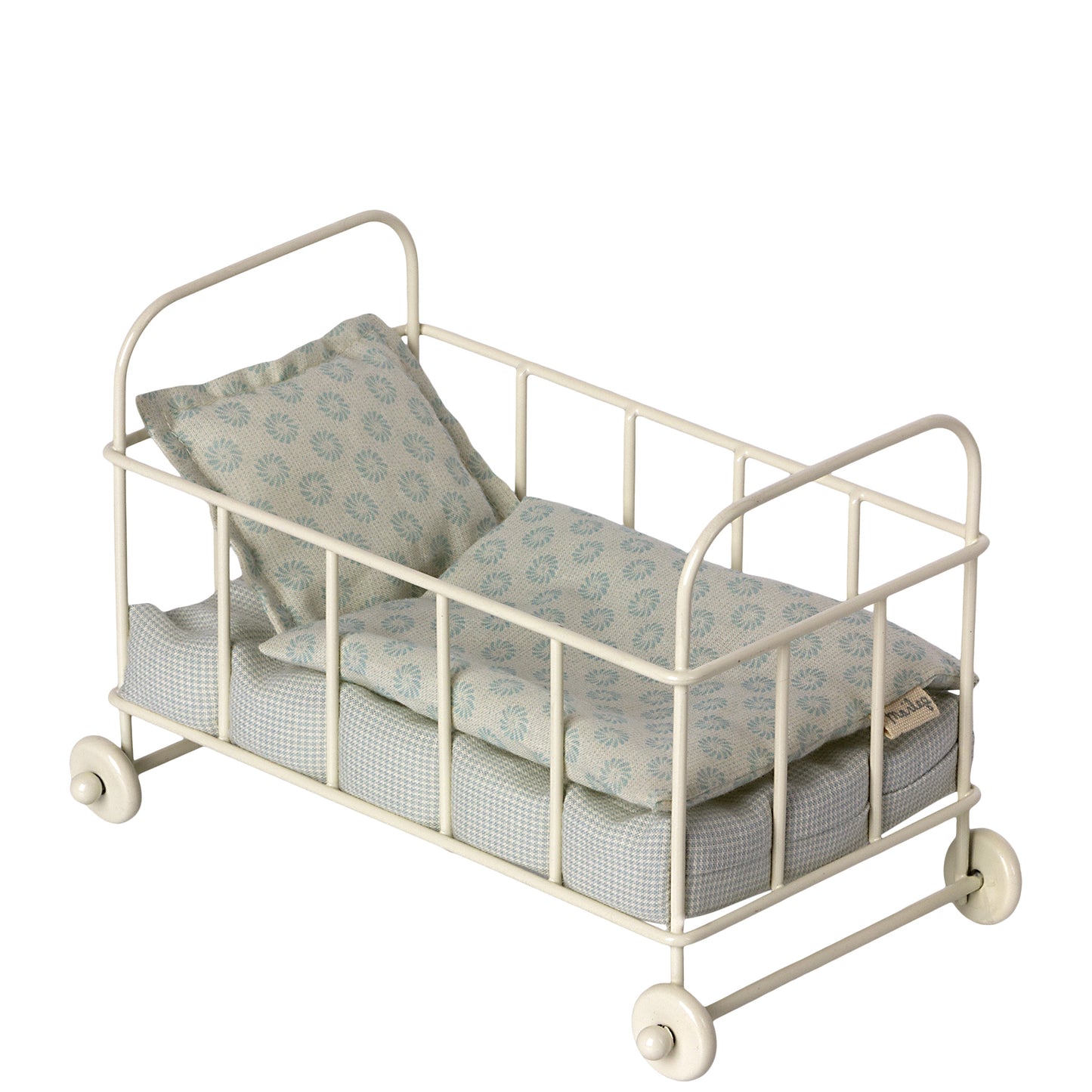 Hasen-Babybett blau, Maileg