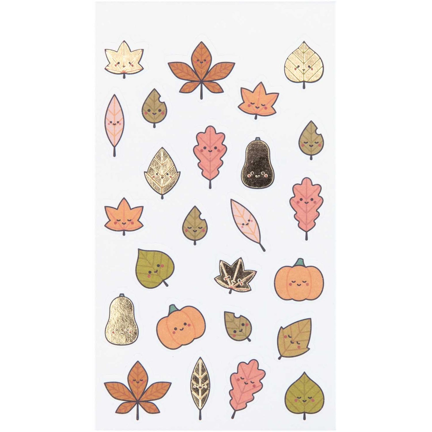 Rico Design, 68 Sticker FUNNY FALL, gold