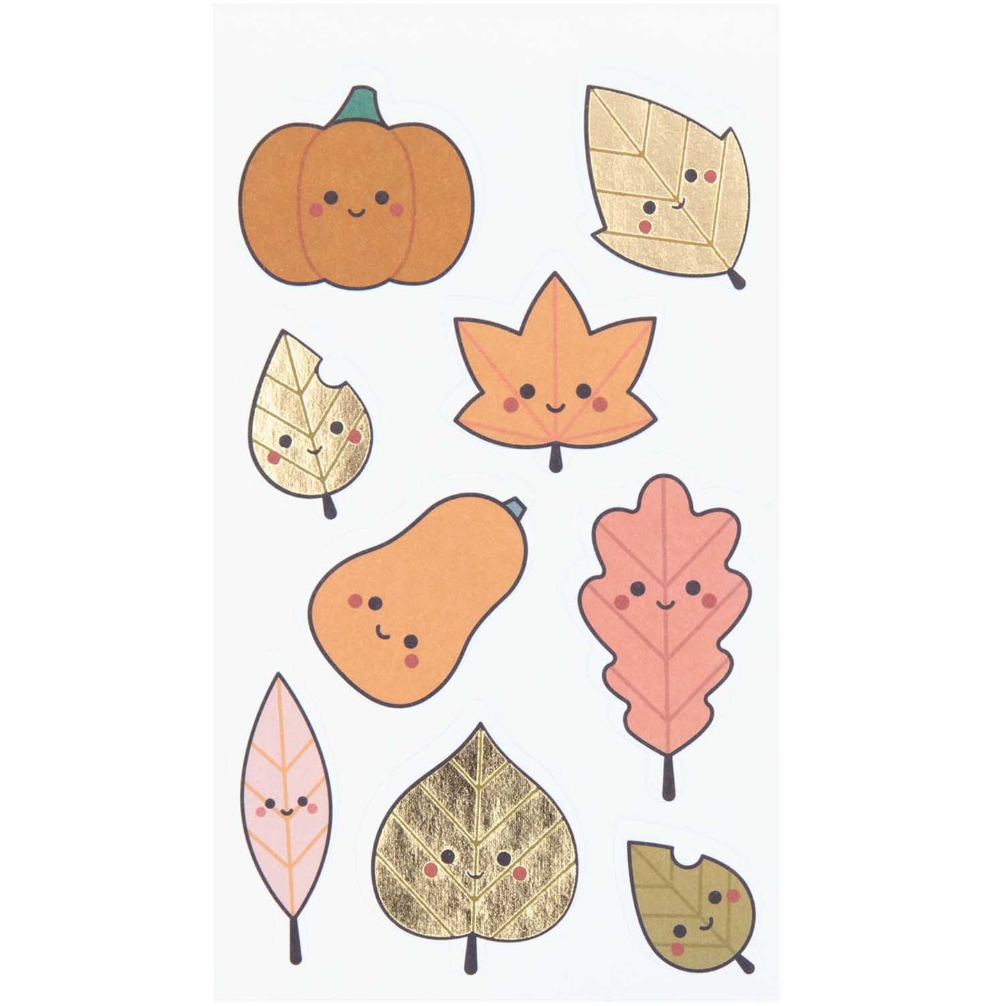 Rico Design, 68 Sticker FUNNY FALL, gold