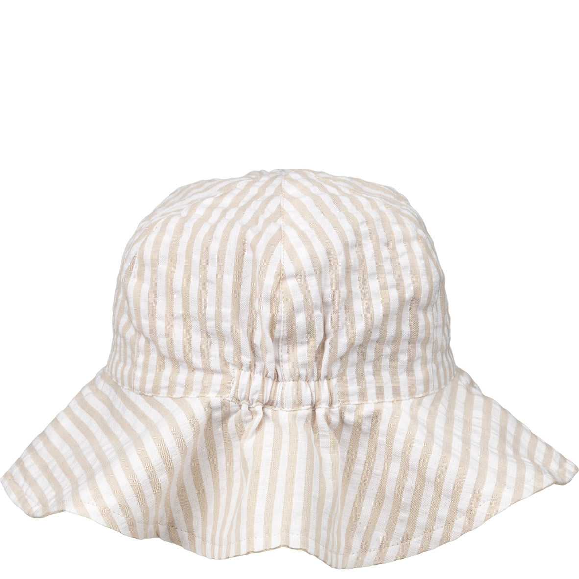 Sonnenhut AMELIA stripes sandy/ white, Liewood